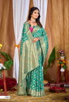 Saaniya Silk Saroski Vol 1 By Saroj Satin Silk Occsion Wear Saree Wholesale Online